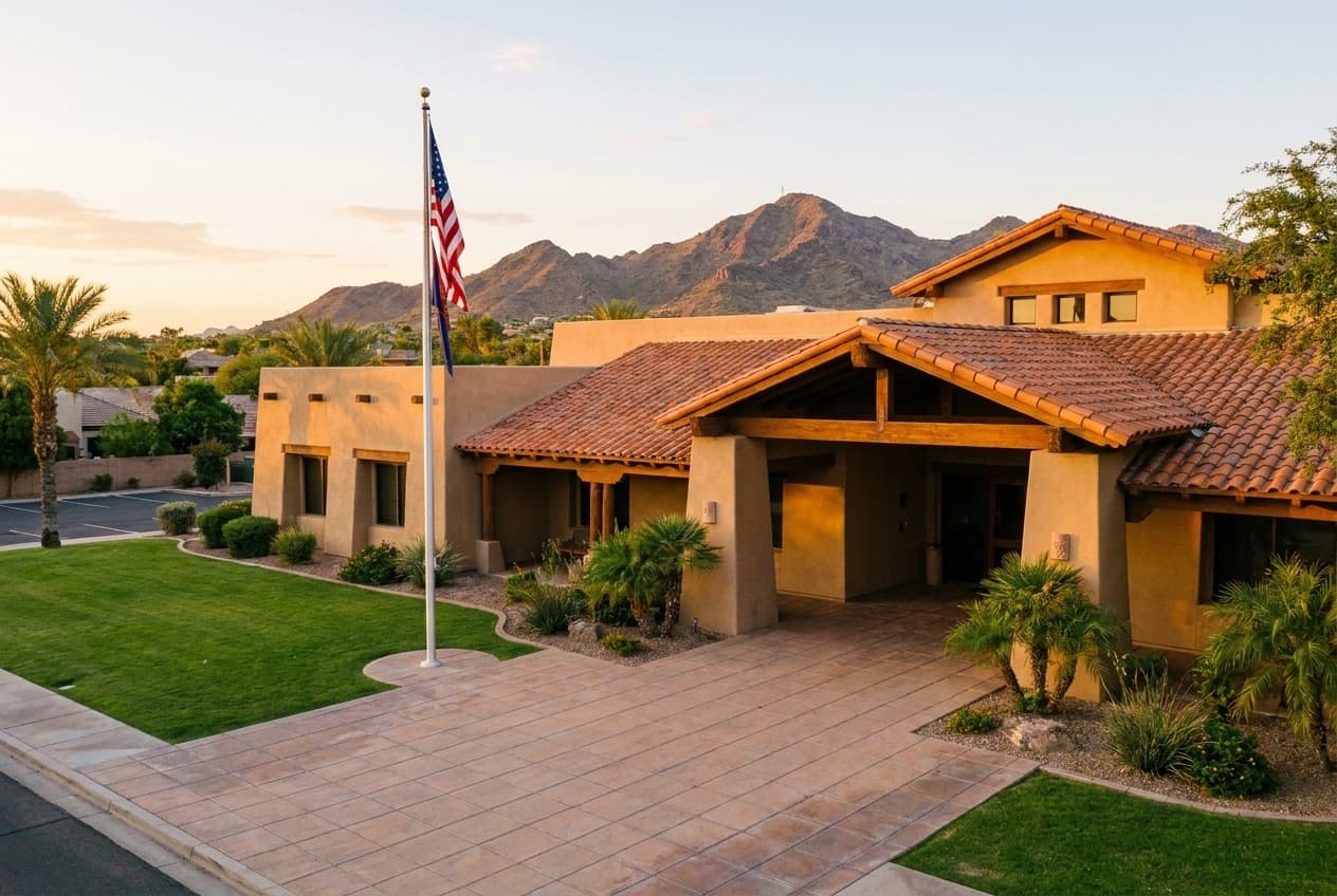 A desert home in the Ahwatukee Foothills