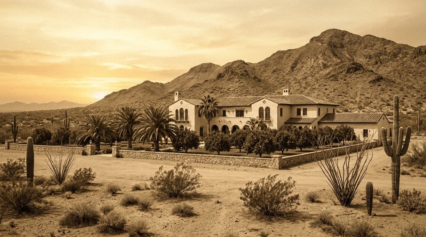 Casa de Sueños — the 1921 mansion that gave Ahwatukee its name