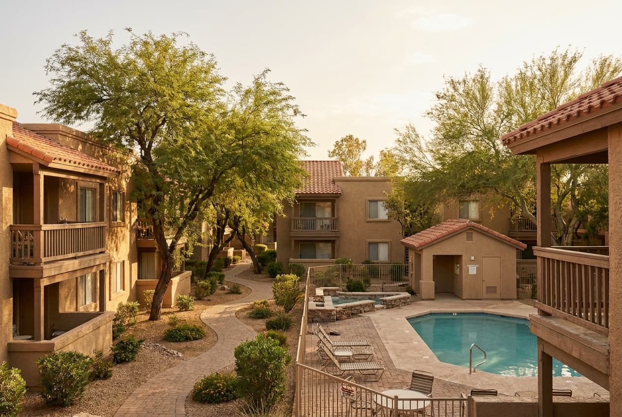 Older Ahwatukee condo community