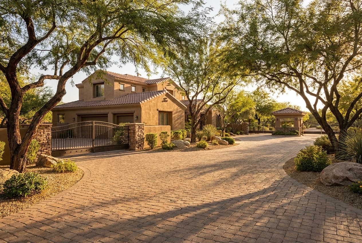 Two-story home in a gated subdivision